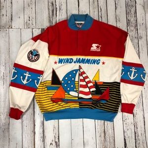 Vintage Sailing Bomber Jacket